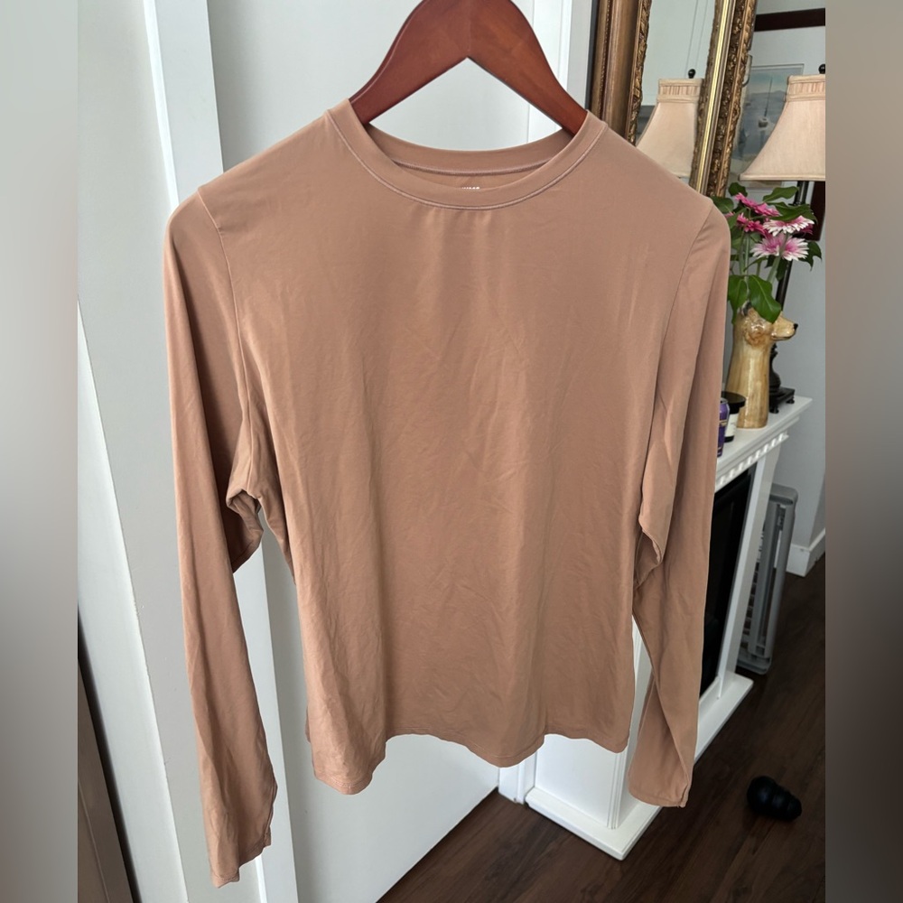 SKIMS Camel Long Sleeve Tee
